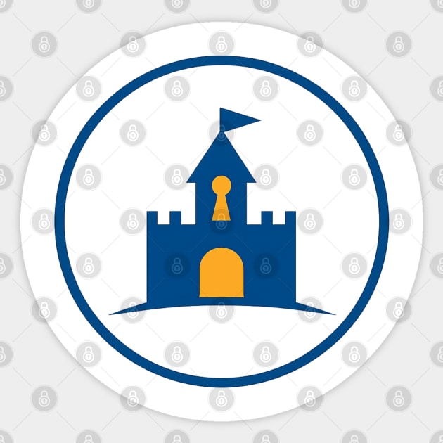 Castle - Front t-Shirt Deisgn Sticker by Disney For Seniors